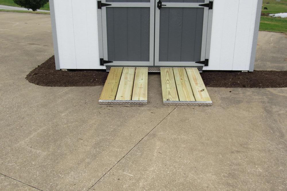 can you put a shed straight onto concrete