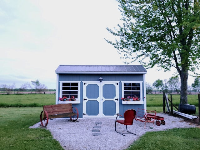 how to anchor a shed on skids