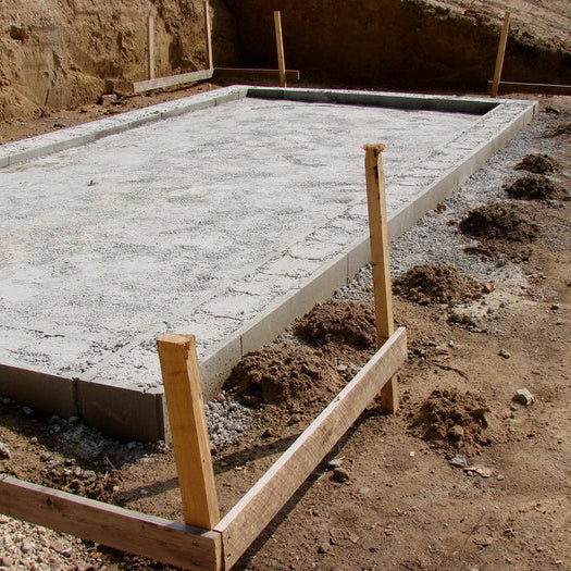 how deep should shed footings be