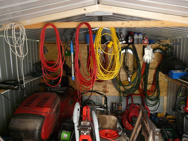 how to organize my shed