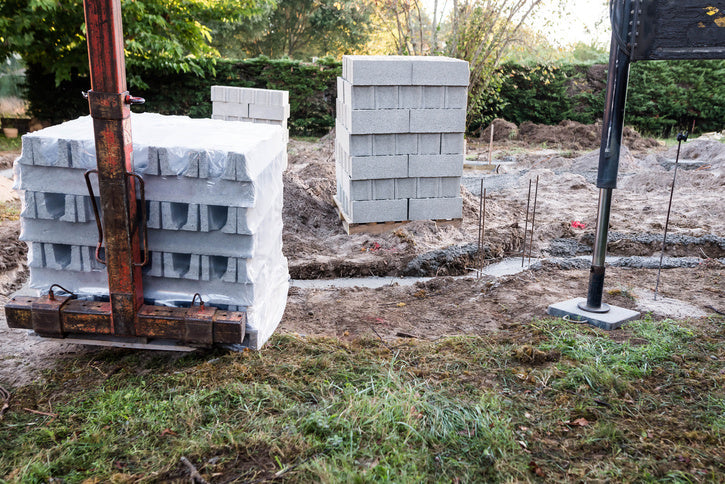 how to level a shed with concrete blocks