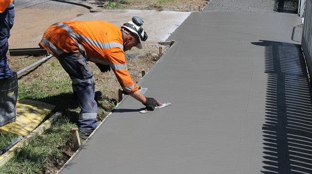 how to pour a concrete slab for a shed