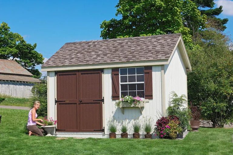 how to build a heavy duty shed door