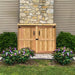 Outdoor Living Today - 6x3 Oscar Waste Management Shed - Closed