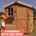 Cedarshed - Gardener Small Gable Shed Kit - with OSB Roof