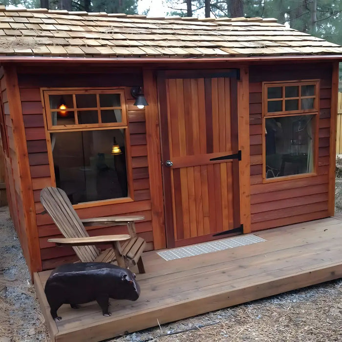 Cedarshed - Haida Cabin & Storage Shed - Front