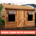 Cedarshed - Haida Cabin & Storage Shed - with OSB Roof