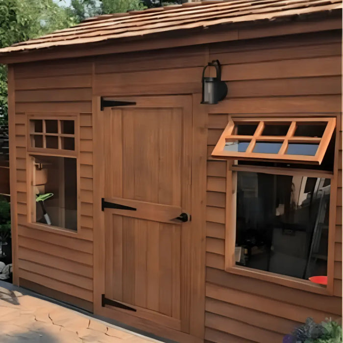 Cedarshed - Haida Cabin & Storage Shed - with Solid Cedar Door