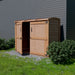 Outdoor Living Today - 6x3 Oscar Waste Management Shed - Door Slightly Open
