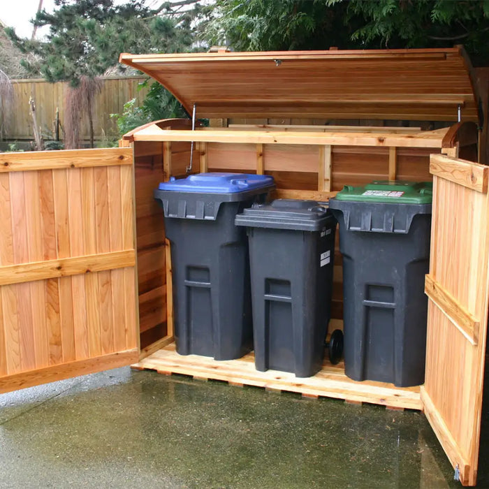 Outdoor Living Today - 6x3 Oscar Waste Management Shed - Front View