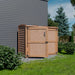 Outdoor Living Today - 6x3 Oscar Waste Management Shed - Full View