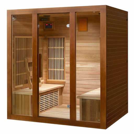 Sunray - Roslyn 4-Person Indoor Infrared Sauna - HL400KS