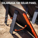 Jackery Solar Generator 1000 with Solar Saga - Back View