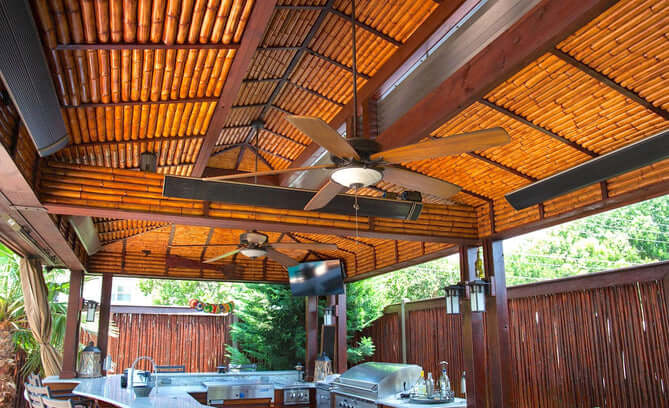 RADtec E-Series 82" Infrared Radiant Heater Outdoor Ceiling