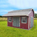 Little Cottage Company Classic Small Barn with 5' Overhang - Full View