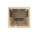 Golden Designs Dynamic Llumeneres 2-person Infrared Sauna with Ultra Low EMF in Canadian Hemlock - Top View