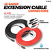 10 Gauge 25 Feet Solar Extension Cable