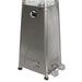 Natural Gas Pyramid Patio Heater - Stainless Steel - Bottom