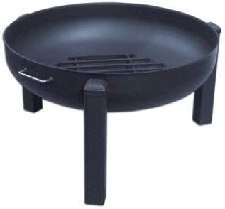 Round-Fire-Pit-Bowl-With-Tripod-Base-and-Grate-with-Hybrid-Steel-Pivot-Screen-Main