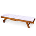 Multi-position Chaise Lounger - Stretched Royal White