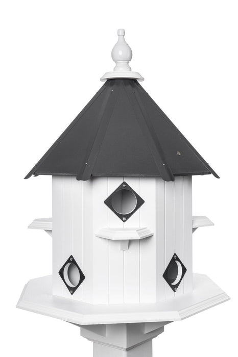 gray birdstead birdhouse castle martin