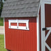 Little Cottage Company Gambrel Barn Chicken Coop - View of Ventilation Bar