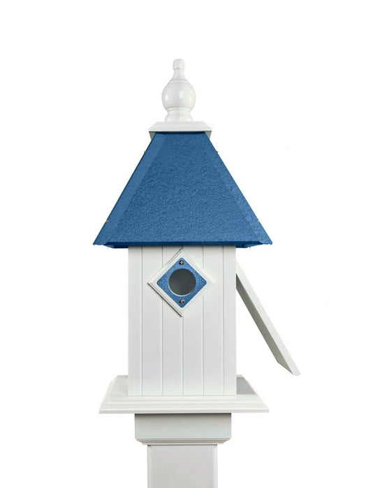 cobalt birdstead birdhouse cathedral bird house