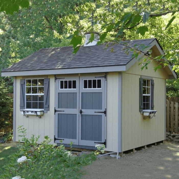 how much warmer is a shed than outside 