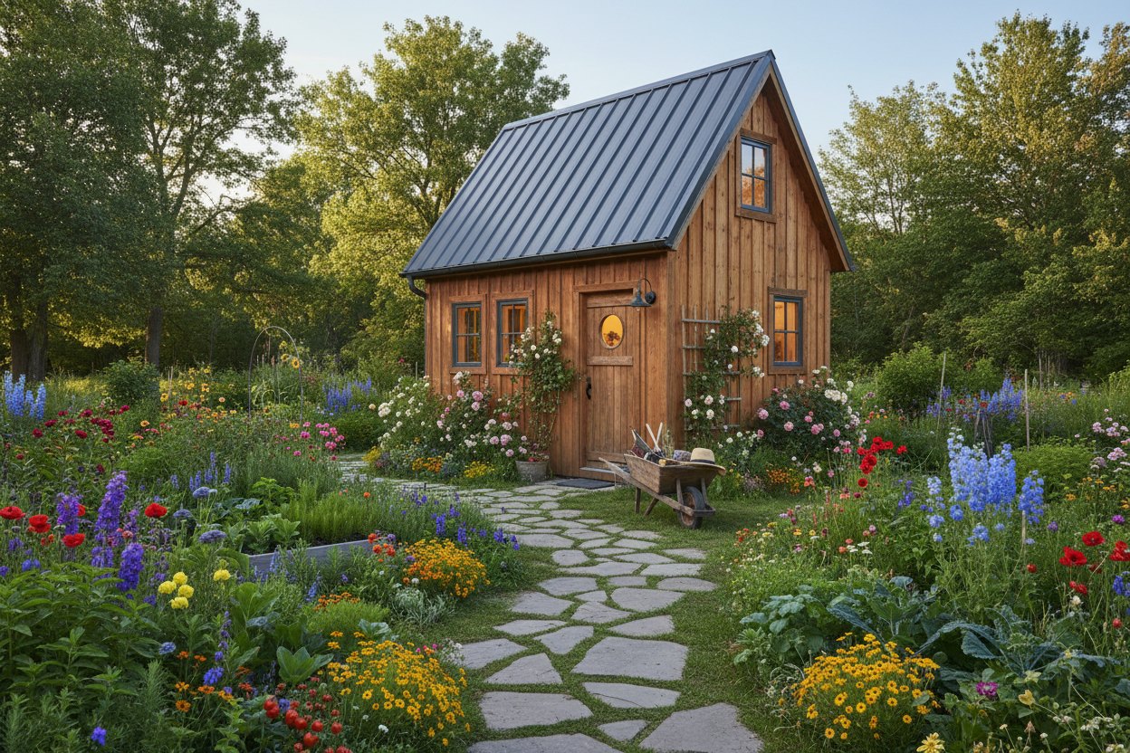 How to Turn a Simple Shed House Into a Cozy, Livable Home
