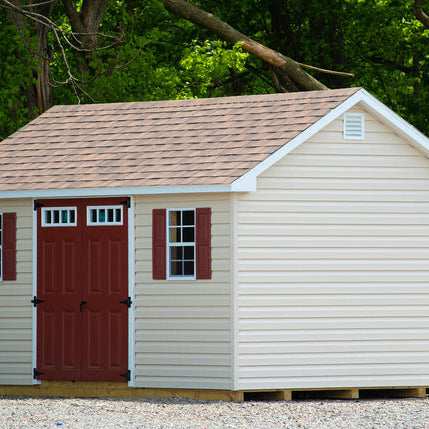 how to lay a foundation for a shed