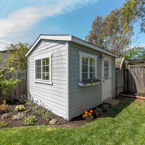 how much does a 10x16 shed weigh