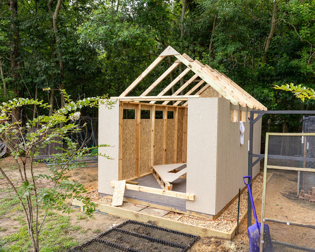 how much does a 12x24 shed weight