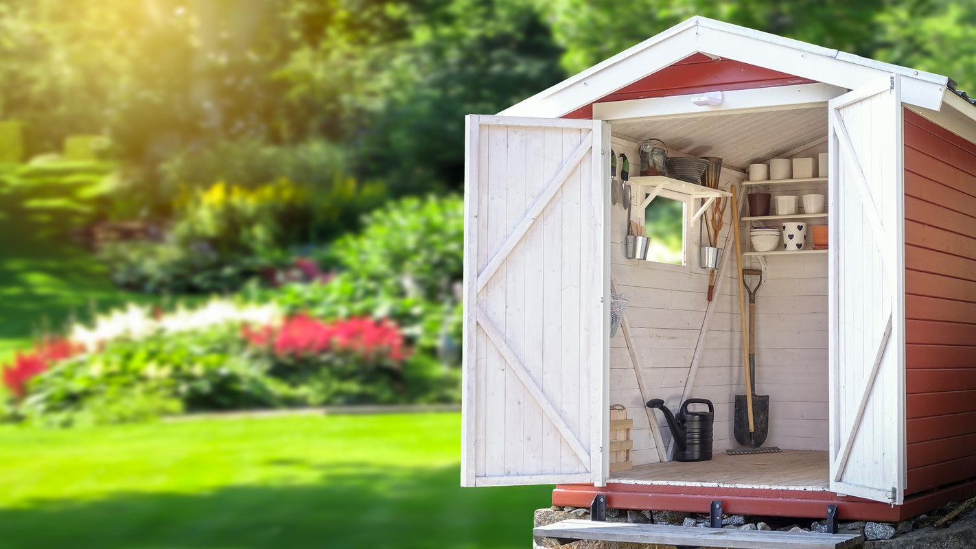 how many square feet is a 8x12 shed