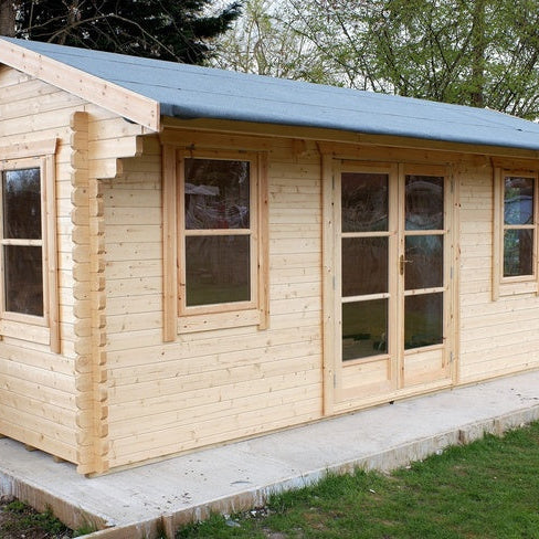 how to make a shed base