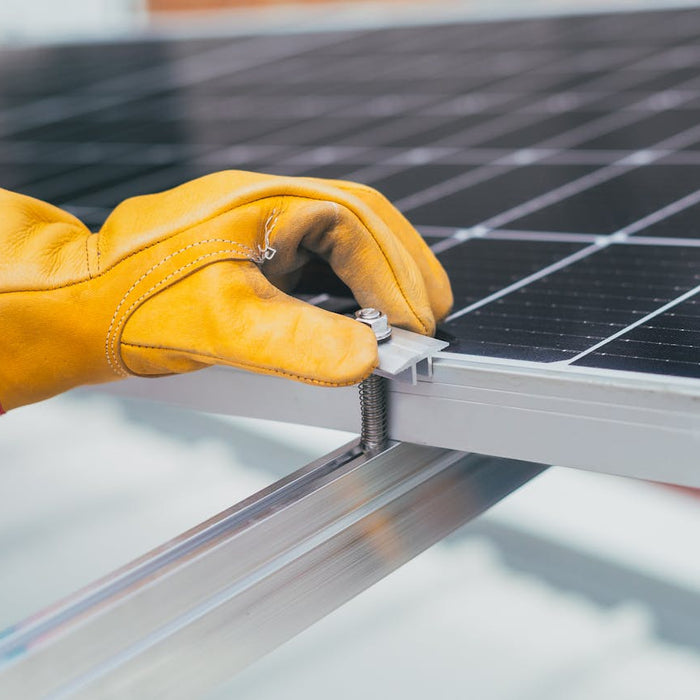 how to set up solar panels for shed
