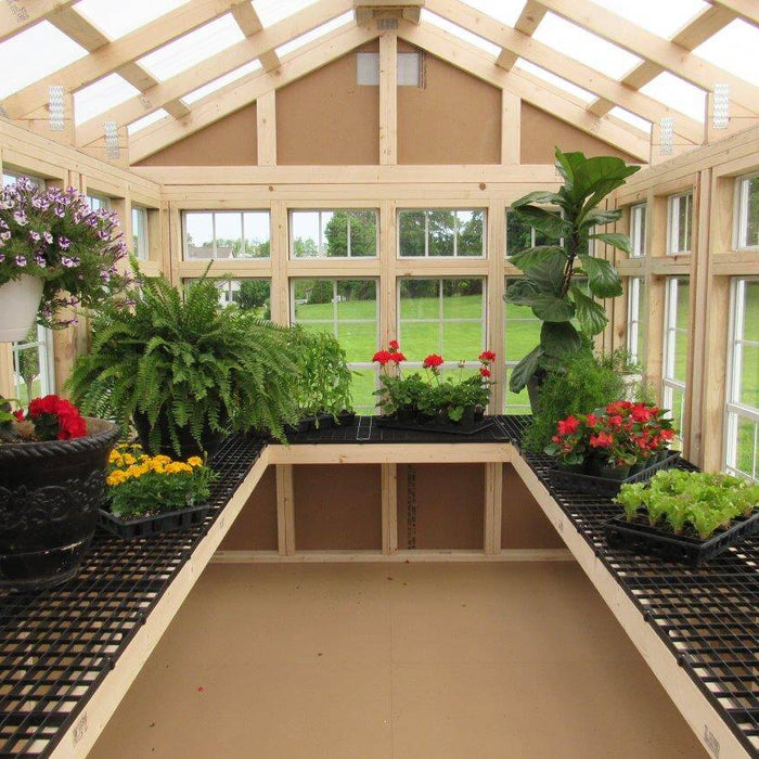 plastic vs glass greenhouse