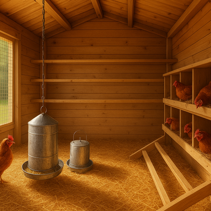 Chicken Coop Design: Getting Nesting Boxes and Roosts Right