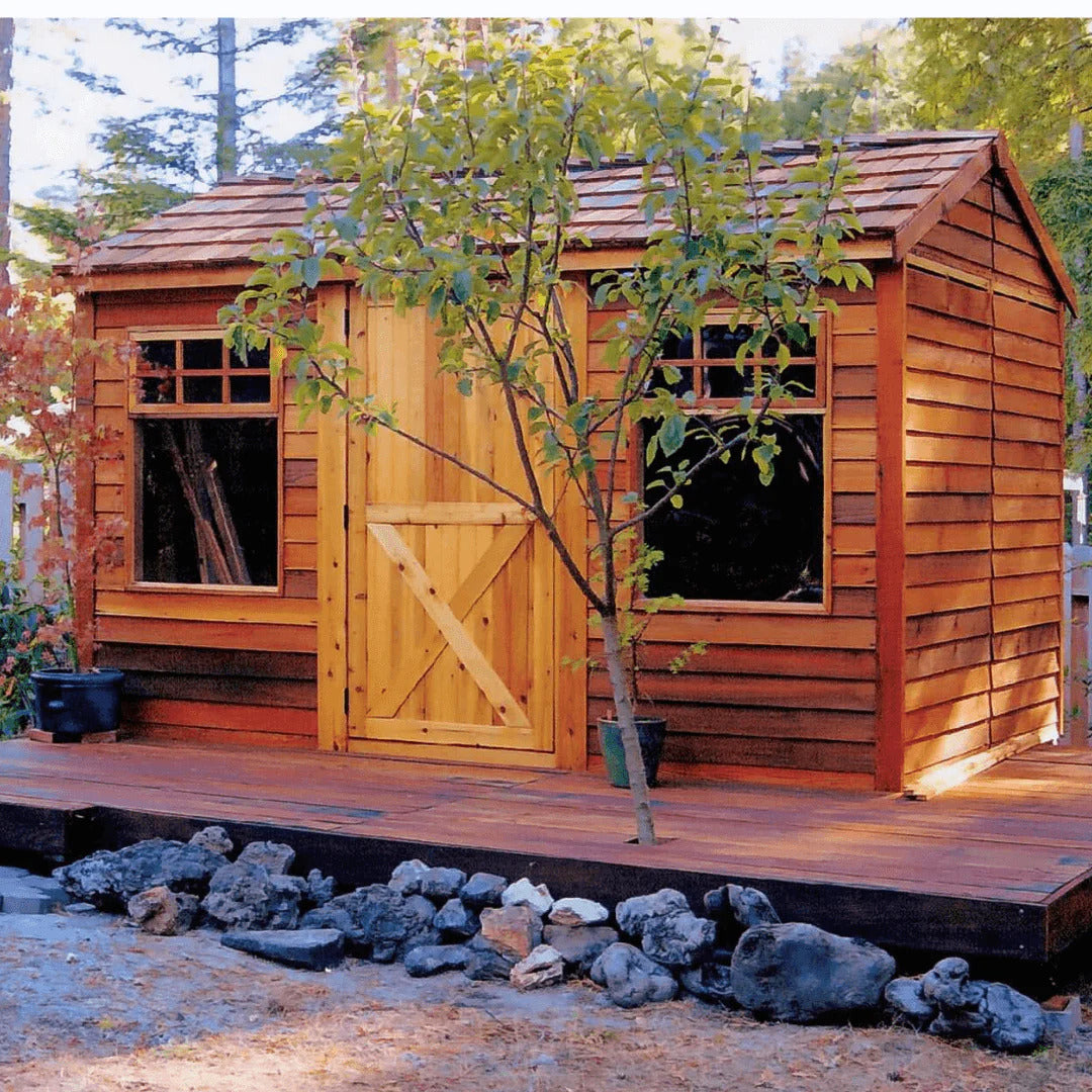 how to waterproof a shed