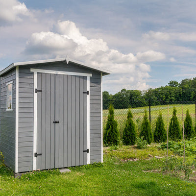 how tall is a 10x12 shed