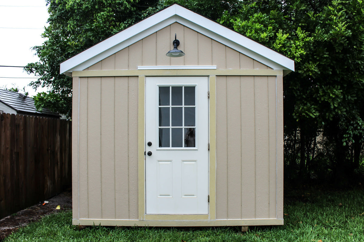 how many square feet is a 10x10 shed