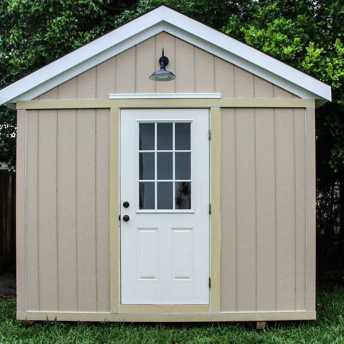 how many square feet is a 10x10 shed