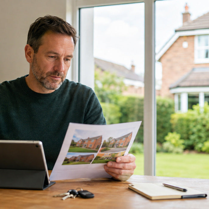 Landlord comparing options for selling a tenanted property