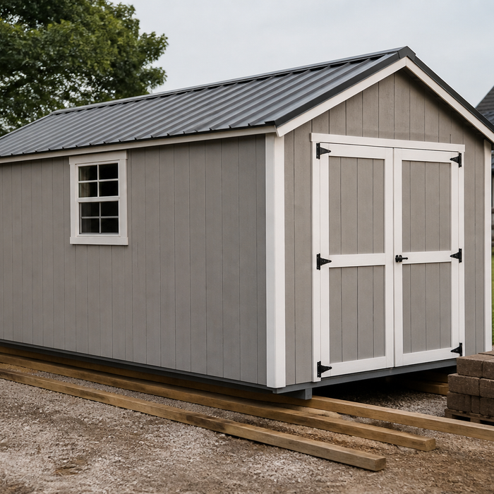 how much does a 12x24 shed weight