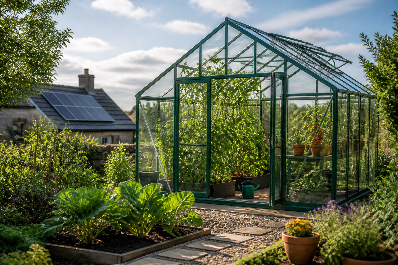 what does a green house do