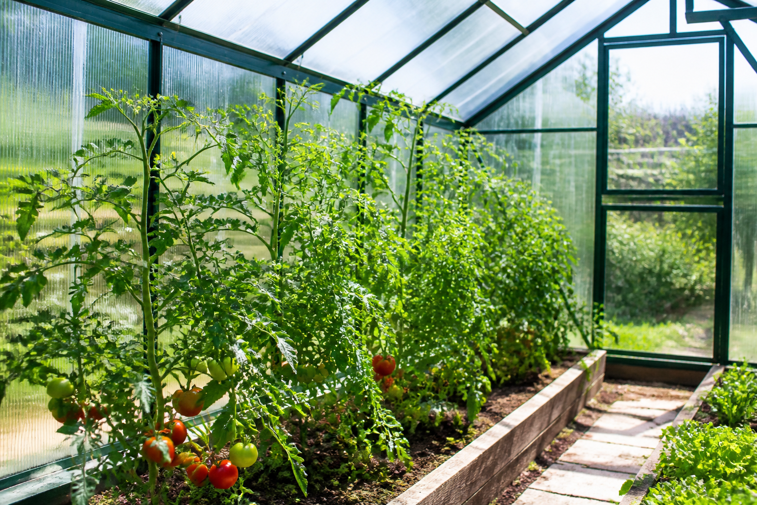 what does a greenhouse do for plants