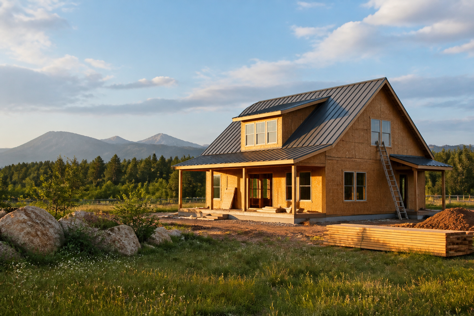turning your homestead vision into reality with new construction