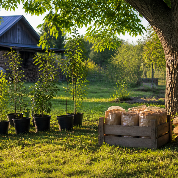 how to care for trees on your homestead year round