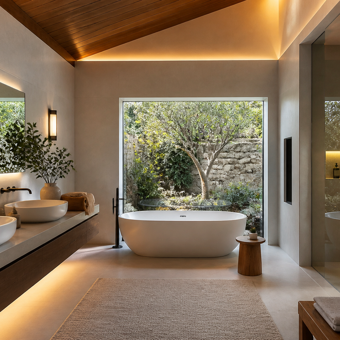luxury bathroom lighting ideas for a spa like feel