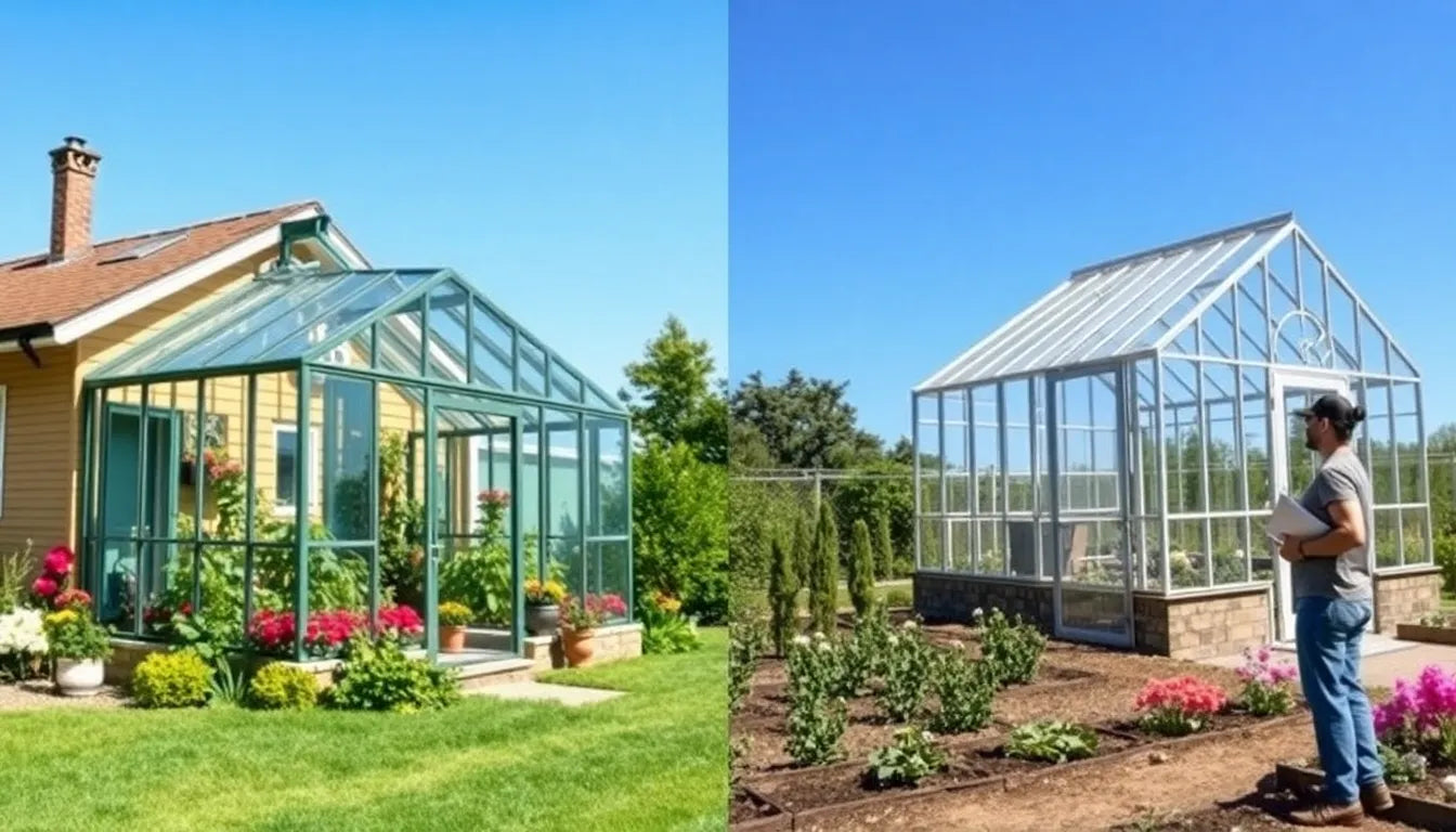 Lean-To vs Freestanding Greenhouse: Which Is Right for You?