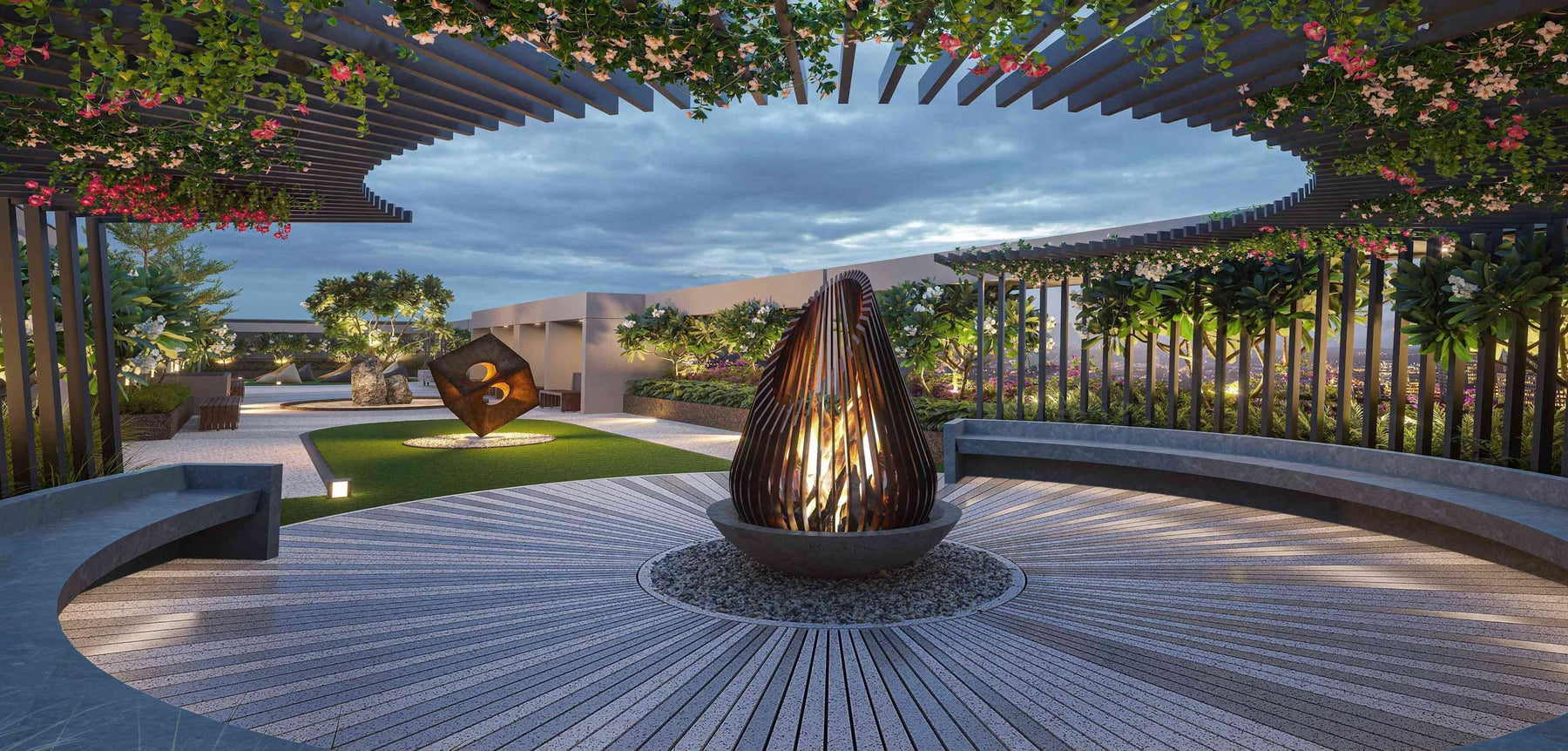 Landscape Design for Heat, Rain, and Seasonal Change